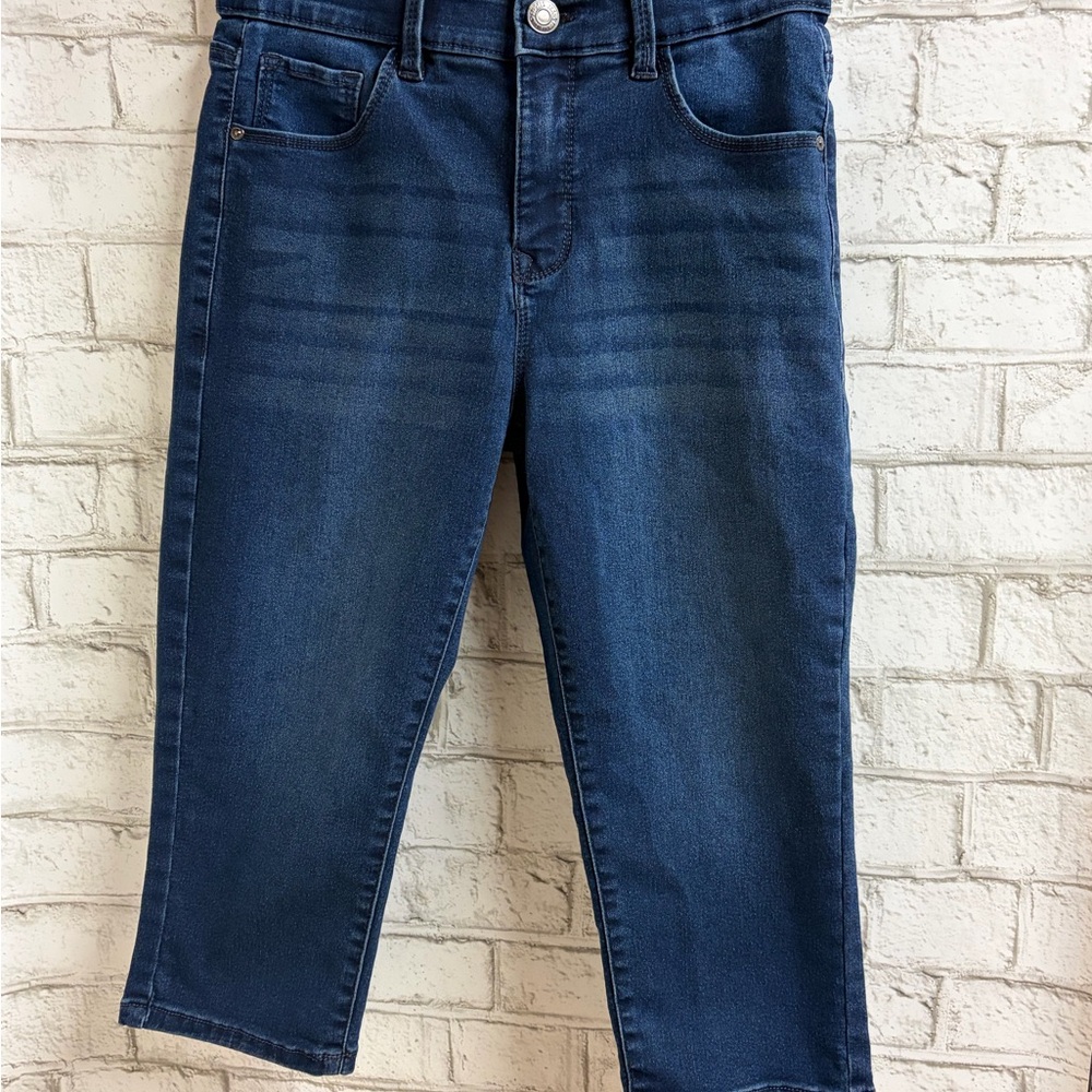 Women’s Angel Forever Young Dark Blue Capri Jeans